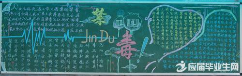 中学关于禁毒的黑板报文字资料