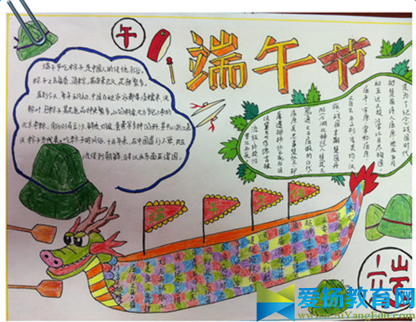 端午节的手抄报图片