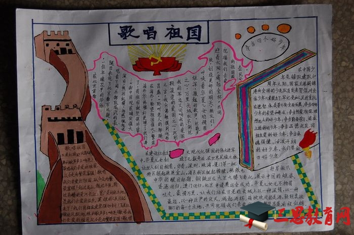 国庆节手抄报图片大全